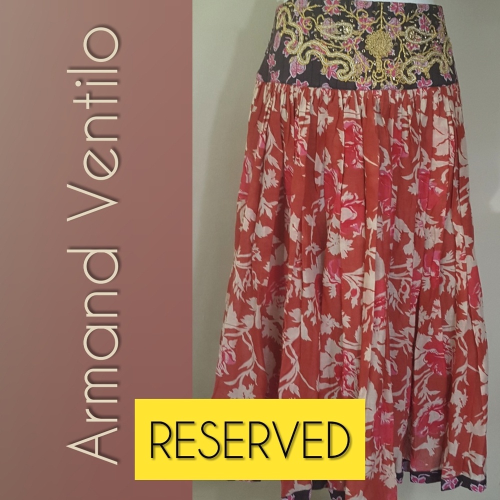 Armand Ventilo Skirt  Sz 12/42